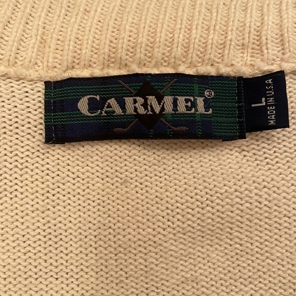 Vintage Carmel golf sweater - Picture 2 of 3